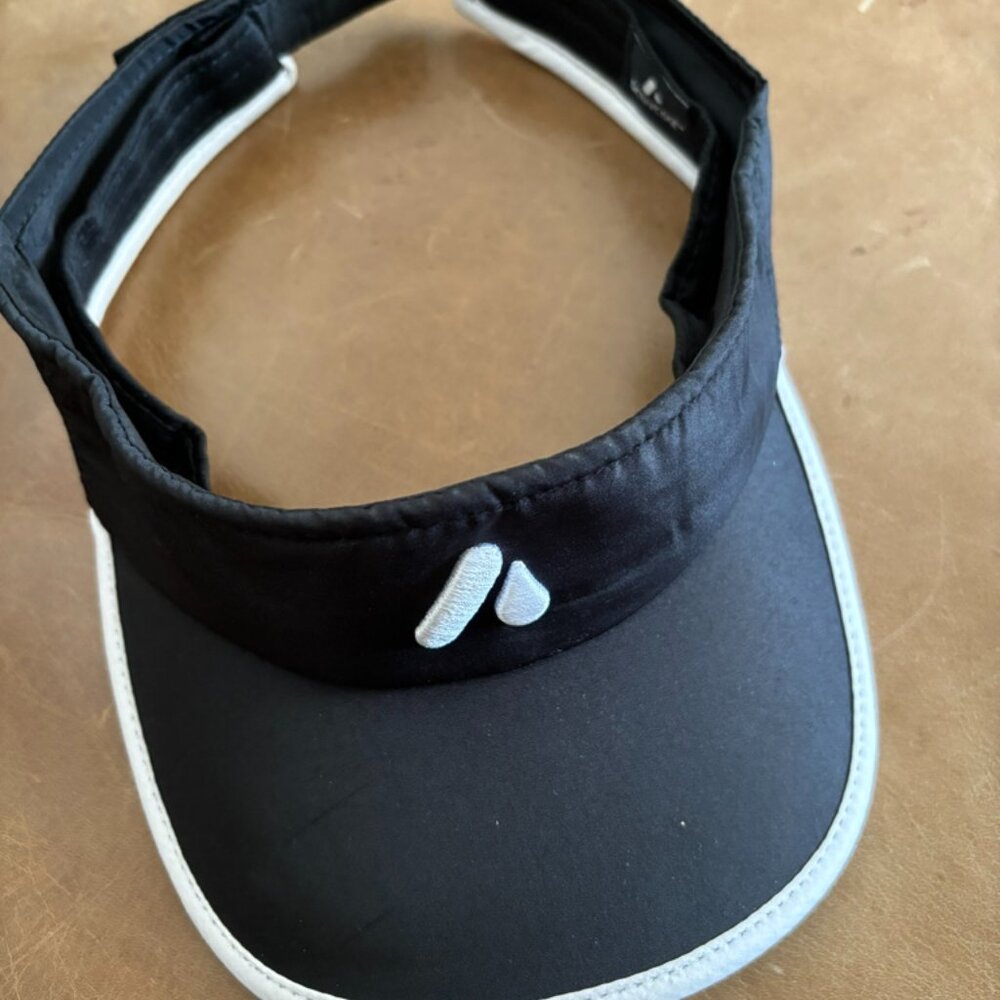 Active Cool Women's Sport Visor - BLACK (Size adjustable)
